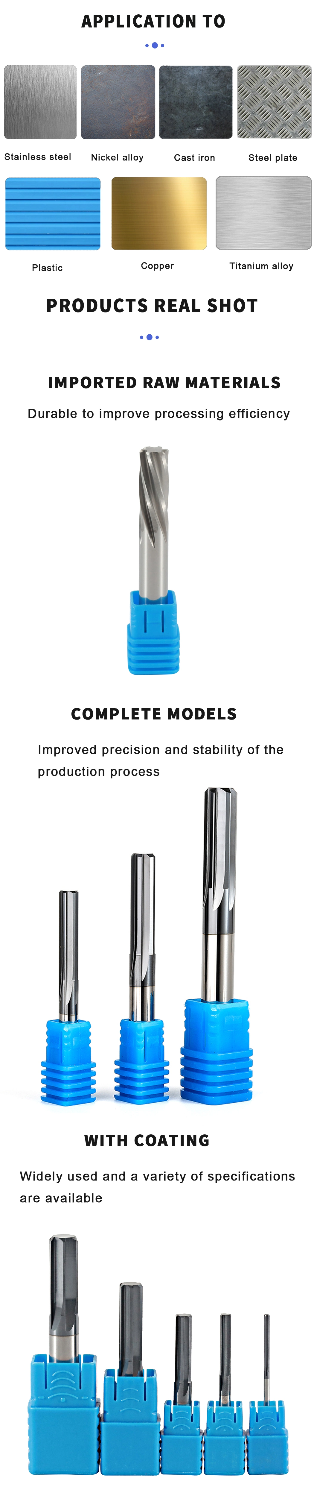 Manufactory Tungsten Carbide Drill Bits CNC Milling Cutter